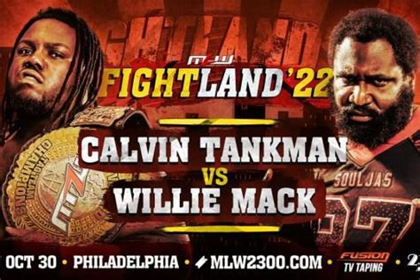 calvin tankman cagematch <samp> Calvin Tankman impresses me every time I see him, and Garrini was up for a fight with him</samp>